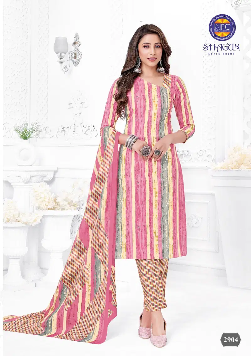 Mfc Shagun Vol 29 Printed Cotton Dress Material Catalog
